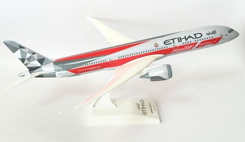 Boeing 787-9 Etihad Airways F1 2020 Skymarks Collectors Model Scale 1:200