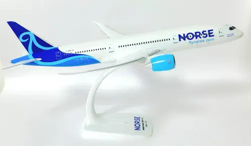 Boeing 787-9 Norse Atlantic Airways Snap Fit Collectors Model Scale 1:200