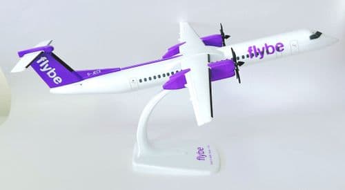 Bombardier Dash-8-Q400 Flybe Last Livery Snap Fit Collectors Model Scale 1:100