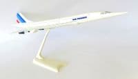 Concorde Air France 1980s Vintage Wooster Snap Fit Collectors Model Scale 1:250