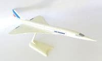 Concorde Air France 1980s Vintage Wooster Snap Fit Collectors Model Scale 1:250