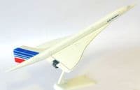 Concorde Air France 1980s Vintage Wooster Snap Fit Collectors Model Scale 1:250