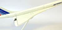 Concorde Air France 1980s Vintage Wooster Snap Fit Collectors Model Scale 1:250