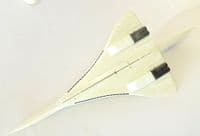 Concorde Air France 1980s Vintage Wooster Snap Fit Collectors Model Scale 1:250