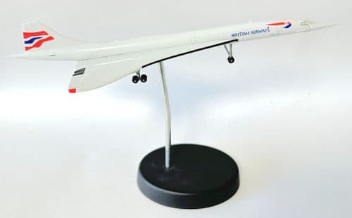 Concorde British Airways 1990's Schabak Diecast Collectors Model Scale 1:250