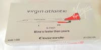 Concorde Virgin Atlantic Airways JFox Inflight 200 Model 1:200 JFI-CONC-005