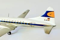 A Convair 440 Metropolitan at a small Swedish regional airport