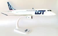 Embraer ERJ-175 LOT Polish Airlines Snap Fit Airliner Collectors Model 1:100