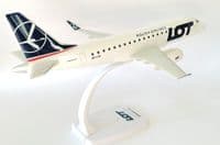 Embraer ERJ-175 LOT Polish Airlines Snap Fit Airliner Collectors Model 1:100
