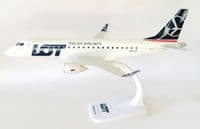 Embraer ERJ-175 LOT Polish Airlines Snap Fit Airliner Collectors Model 1:100