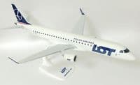 Embraer ERJ-195 LOT Polish Airlines Herpa Snap Fit Collectors Model 1:100