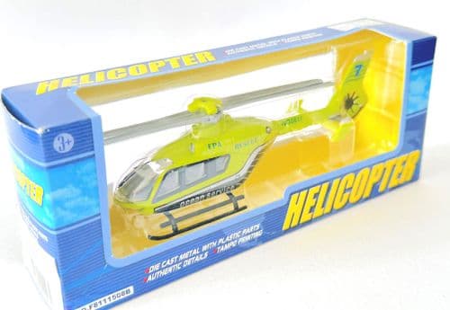 Eurocopter EC-135 Ocean Service Helicopter Collectors Toy Model Scale 1:75