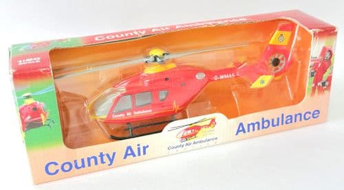 Eurocopter EC 135T2 County Air Ambulance Helicopter Collectors Model Scale 1:50