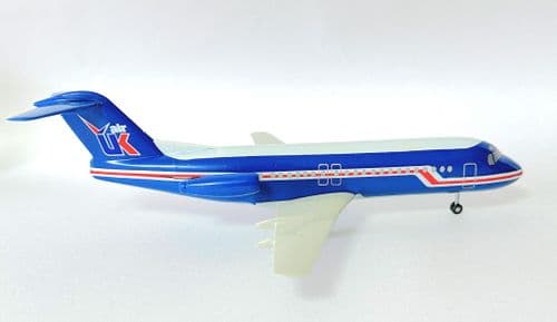 Fokker F-28 Air UK 1980's Vintage IMC Snap Fit Collectors Model Scale 1:150