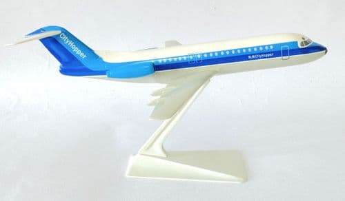 Fokker F-28 NLM CityHopper Vintage IMC Snap Fit Collectors Model Scale 1:150