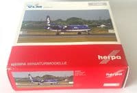 Fokker F-50 VLM Airlines Belgium Herpa Diecast Collectors Model 1:200 555647