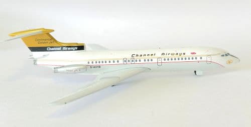 Hawker Siddeley HS-121 Trident 1E Channel Airways Metal Model 1:200 IF121CW0821