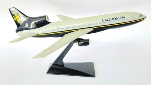 Lockheed L1011 Caledonian Airways 1990's Snap Fit Collectors Model Scale 1:250