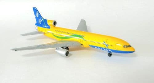 Lockheed L1011 Farewell to Kai Tak Herpa Mini Model Scale 1:500 504881 10 cms