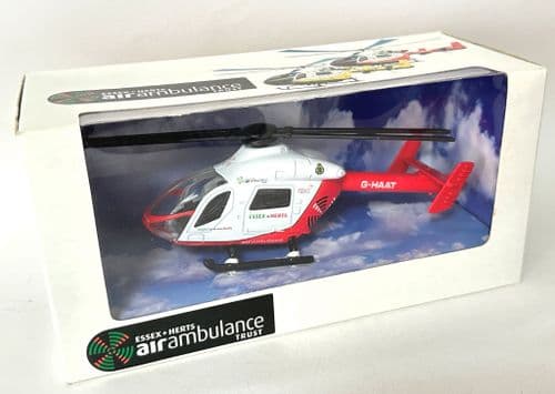 MD-902 Explorer Essex & Herts Air Red Ambulance  Helicopter Model Scale 1:60