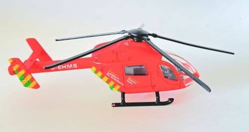MD-902 Explorer London Air Ambulance Helicopter Model Scale 1:60 G-EHMS -