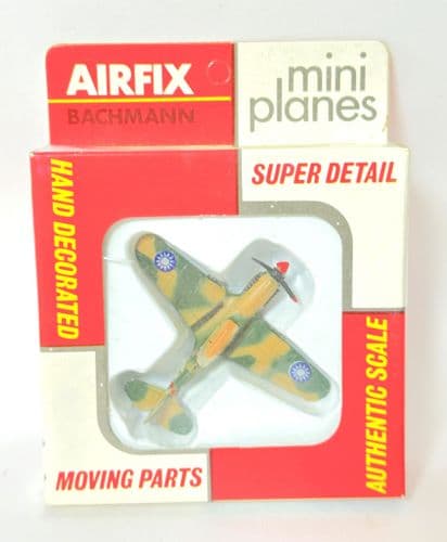 P-40 ROCAF Airfix Bachmann 1970s Vintage Mini Collectors Model Scale 1:160