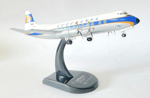 Vickers Viscount Lufthansa Diecast Metal Collectors Model Scale 1:200 D-ANUN