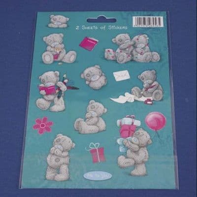 Me to You 2 Sheets of Stickers - Blue