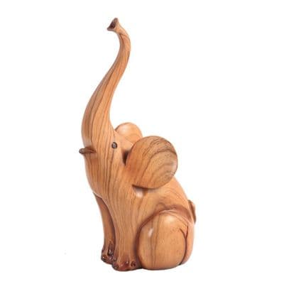 African Plains Baby Elephant Figurine Here I Am