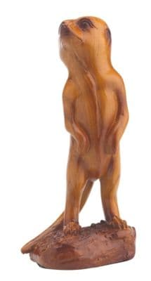 African Plains Meerkat Figurine Large Watchful