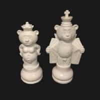 Bad Taste Bears Chess Set and  Board