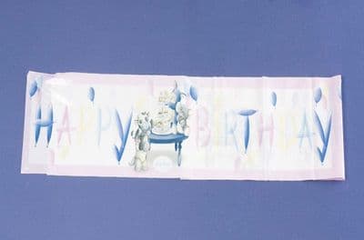 Birthday Banner My Blue Nose Friends Me To You Partyware