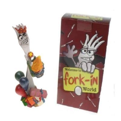 Birthday - Fork In World Novelty Fun Figurine
