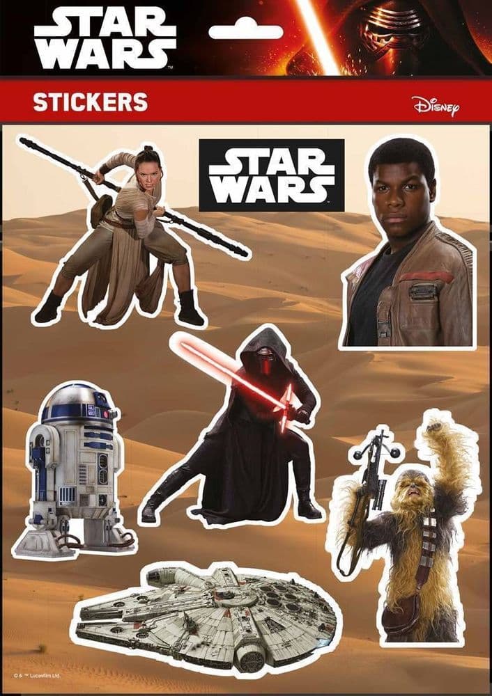 Disney Children s Star Wars Stickers - Rey
