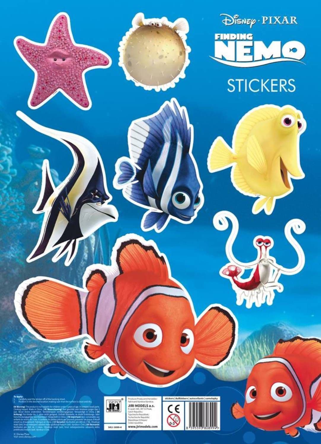 Nemeo Sticker Disney Children s Stickers Finding Nemo 1