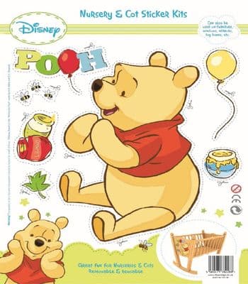 Disney Nursery & Cot Winnie the Pooh Sticker Kit