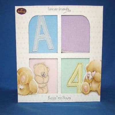 Forever Friends Bear Baby's First Blocks