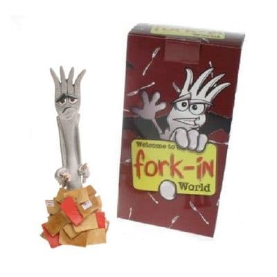 Fork In World Novelty Fun Collectors Figurine Bills