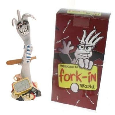 Fork In World Novelty Fun Collectors Figurine Work