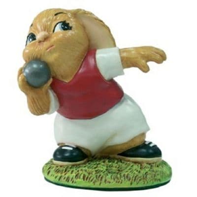 Geoff PenDelfin Rabbit Collectors Stoneware Figurine