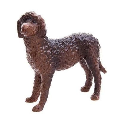 John Beswick Chocolate Labradoodle Dog Figurine