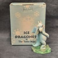 Land Of The Dragons Ice Dragonet Figurine Bashful