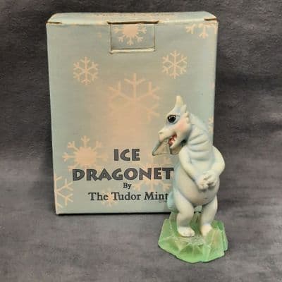 Land Of The Dragons Ice Dragonet Figurine Bashful