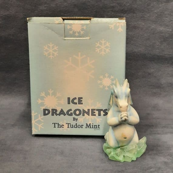 Land Of The Dragons Ice Dragonet Figurine Bedtime