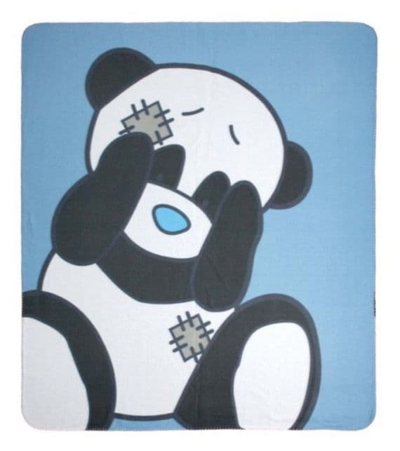 Large Binky the Panda Picnic Blanket Fleece Me to You My Blue Nose Friends