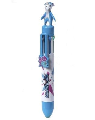 Mandeville Multicolour Pen the London 2012 Paralympic Games Mascot