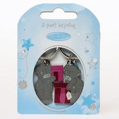 Me To You 2 Part Keyring Presents