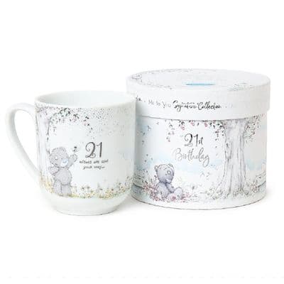 Me to You 21st Birthday Gift Boxed Signature Mug