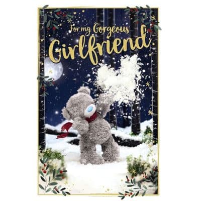 Me to You Christmas 3D Card Gorgeous Girlfriend