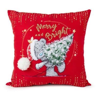 Me to You Christmas Cushion Merry and Bright